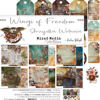 12" x 12" paper pad - Wings of Freedom