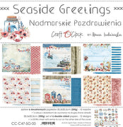 12" x 12" paper pad - Seaside Greetings