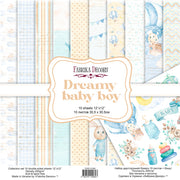 12" x 12" paper pad - Dreamy Baby Boy - Crafty Wizard