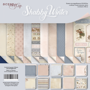 12" x 12" paper pad - Shabby Winter - Crafty Wizard