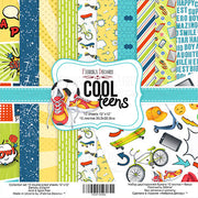 12" x 12" paper pad - Cool Teens