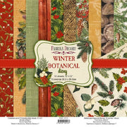 12" x 12" paper pad - Winter Botanical Diary