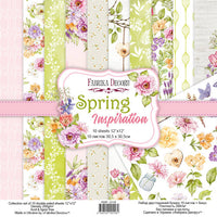 12" x 12" paper pad - Spring Inspiration