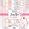 12" x 12" paper pad - Say Yes - Crafty Wizard