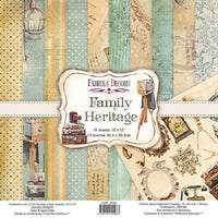 12" x 12" paper pad - Family Heritage