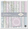 Shabby chic four colours -  paper pad - Crafty Wizard