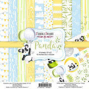 12" x 12" paper pad - My Little Panda Boy - Crafty Wizard