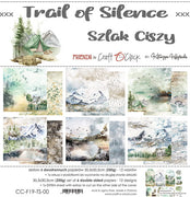 12" x 12" paper pad - Trail of Silence