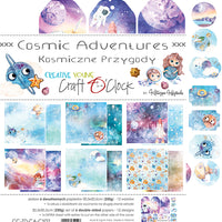 12" x 12" paper pad - Cosmic Adventures