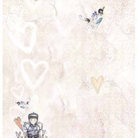 A4 Angels & Valentine's Day paper pad