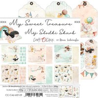 6" x 6" paper pad - My Sweet Treasure