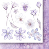 6" x 6" paper pad - Beyond the Mist Flowers