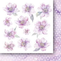 6" x 6" paper pad - Beyond the Mist Flowers