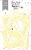39pcs Yellow Photo Frames - Crafty Wizard