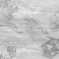 12" x 12" paper pad - Grunge & Mechanics - Crafty Wizard