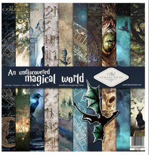 An undiscovered magical world - paper pad - Crafty Wizard
