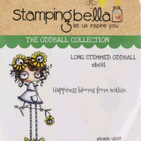 Stamping Bella Long Stemmed Oddball - Rubber Stamp Set - Crafty Wizard