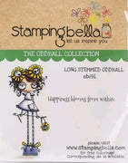 Stamping Bella Long Stemmed Oddball - Rubber Stamp Set - Crafty Wizard