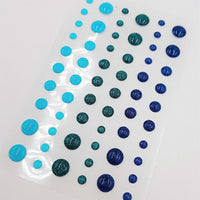 Enamel Dots - Glitter Nautical - Crafty Wizard