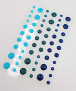 Enamel Dots - Glitter Nautical - Crafty Wizard