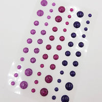 Enamel Dots - Glitter Purple Rain - Crafty Wizard