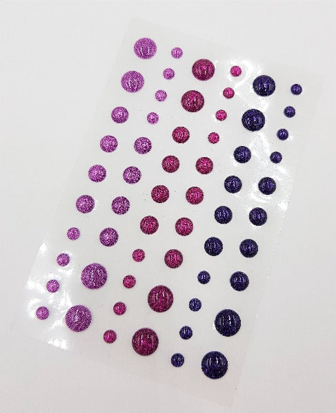 Enamel Dots - Glitter Purple Rain - Crafty Wizard