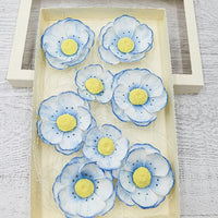 Handmade Craft foam flowers in a box