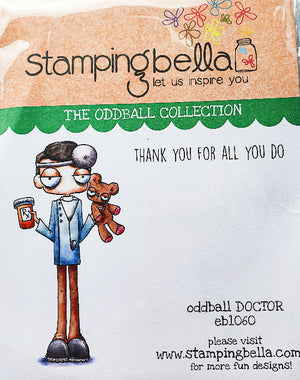 Stamping Bella Oddball Doctor - Rubber Stamp Set