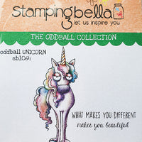 Stamping Bella Oddball Unicorn - Rubber Stamp Set