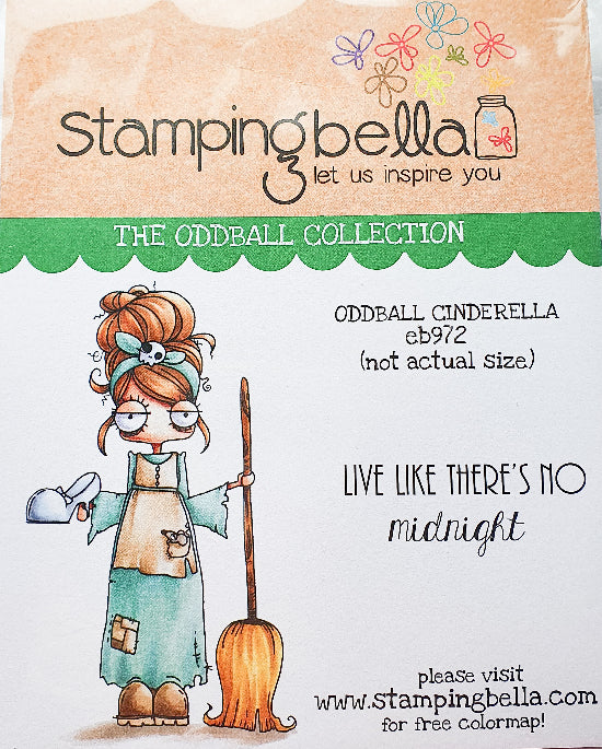 Stamping Bella Oddball Cinderella - Rubber Stamp Set