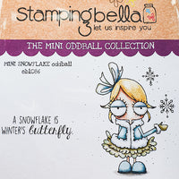 Stamping Bella  - Mini Oddball Snowflake - Rubber Stamp Set