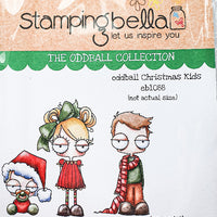 Stamping Bella  - Oddball Christmas Kids - Rubber Stamp Set