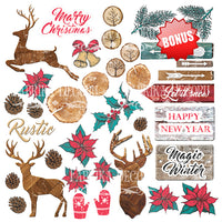 8" x 8" paper pad - Christmas Fairytales - Crafty Wizard