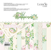 8" x 8" paper pad - Happiness