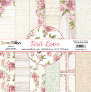 8" x 8" paper pad - First Love