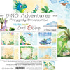 8" x 8" paper pad - Dino Adventures