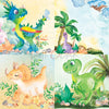8" x 8" paper pad - Dino Adventures