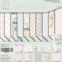 8" x 8" paper pad - La Creme