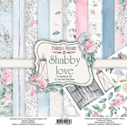 8" x 8" paper pad - Shabby Love - Crafty Wizard