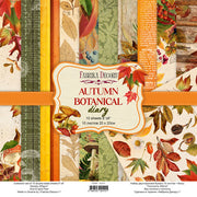 8" x 8" paper pad - Autumn Botanical Diary