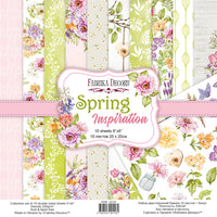 8" x 8" paper pad - Spring Inspiration