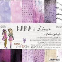 8" x 8" paper pad - Kara & Lina - Crafty Wizard