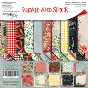 8" x 8" paper pad - Sugar and Spice