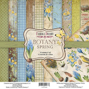 8" x 8" paper pad - Botany Spring - Crafty Wizard