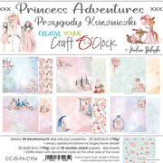 8" x 8" paper pad - Princess Adventures