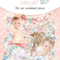 55pcs Shabby Baby Girl die cuts - Crafty Wizard