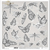 11.8" x 12.1" paper pad - Summer Meadow