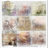 11.8" x 12.1" paper pad - Summer Meadow