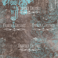 8" x 8" paper pad -  Grunge & Mechanics - Crafty Wizard