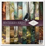11.8" x 12.1" paper pad - Mysterious Forest
